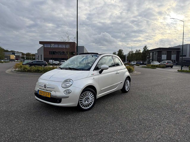 Fiat - 2010 - 500 c - 1.2 pop cabrio -jn-072-p - afbeelding 1 van  12