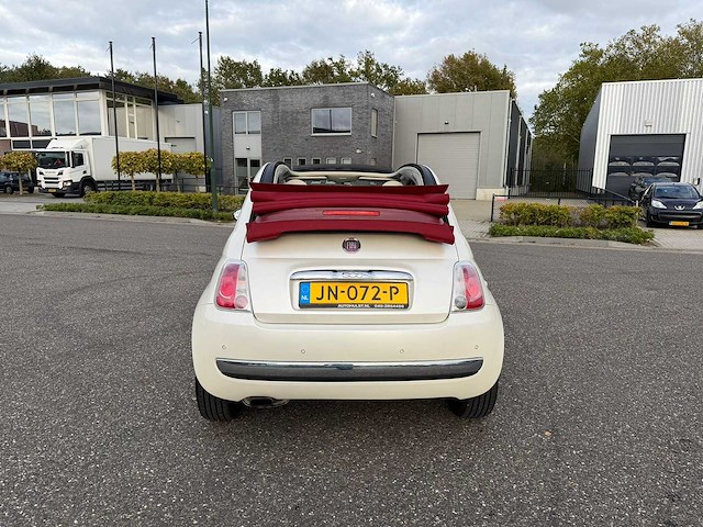 Fiat - 2010 - 500 c - 1.2 pop cabrio -jn-072-p - afbeelding 8 van  12