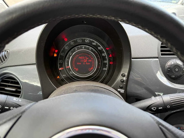 Fiat - 2011 - 500 - 0.9 twinair sport - 13-pkh-5 - afbeelding 10 van  13