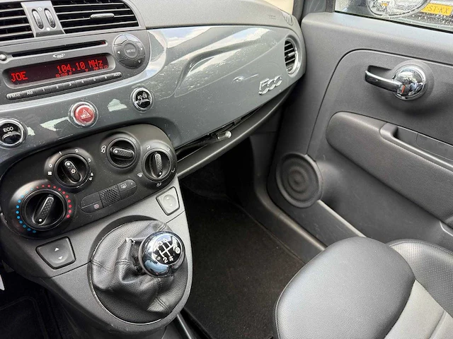 Fiat - 2011 - 500 - 0.9 twinair sport - 13-pkh-5 - afbeelding 11 van  13