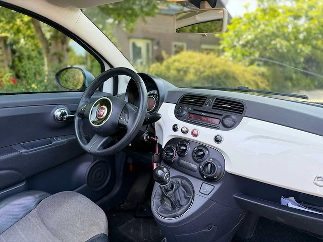 Fiat - 2012 - 500 c - 1.2 lounge - js-704-n - afbeelding 7 van  10