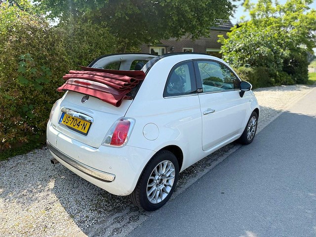Fiat - 2012 - 500 c - 1.2 lounge - js-704-n - afbeelding 8 van  10