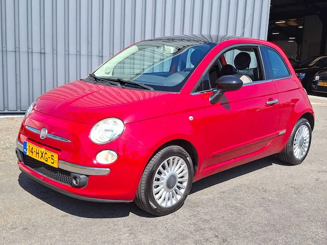 Fiat - 500 - 1.2 lounge - 2009 - 69pk - afbeelding 1 van  33