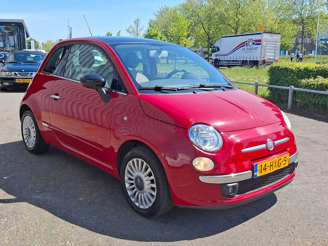 Fiat - 500 - 1.2 lounge - 2009 - 69pk - afbeelding 12 van  33
