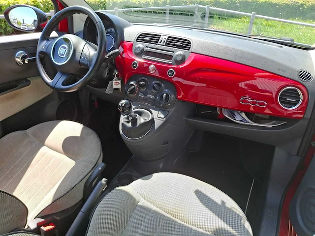 Fiat - 500 - 1.2 lounge - 2009 - 69pk - afbeelding 29 van  33