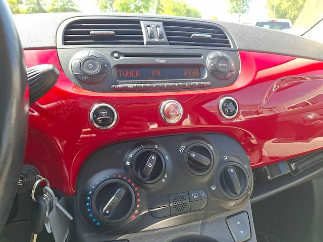 Fiat - 500 - 1.2 lounge - 2009 - 69pk - afbeelding 32 van  33