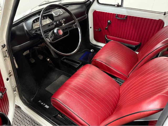 Fiat - 500 - oldtimer - 1969 - afbeelding 11 van  34