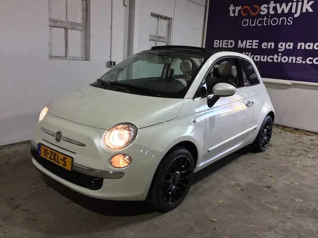 Fiat - 500 cabrio- 0.9 twinair by gucci - 11-zkl-5 - afbeelding 1 van  18