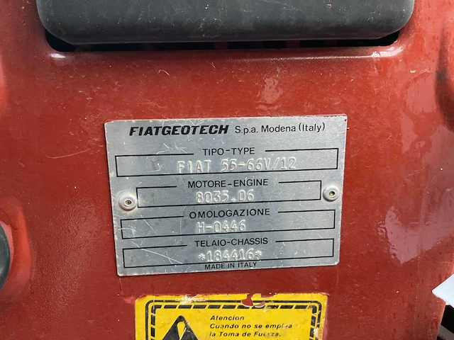 Fiat - 55-66 - minitractor/smalspoor tractor - afbeelding 5 van  13