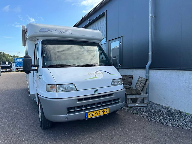 Fiat - ducato - hymer tramp 2.8 td camper 96-vgn-7 - afbeelding 23 van  24