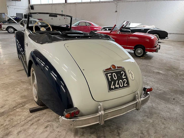 Fiat - monviso 1500 cabrio - oldtimer - 1948 - afbeelding 16 van  41