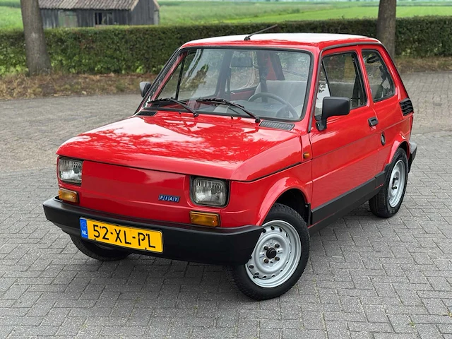 Fiat 126 bis made by fsm nieuwe apk 07-2027 52-xl-pl - afbeelding 1 van  16