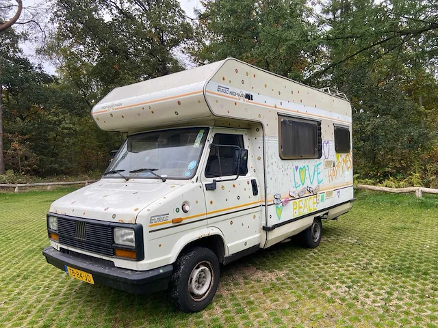 Fiat 1.9 td camper ducato | tb-84-jd - afbeelding 1 van  25