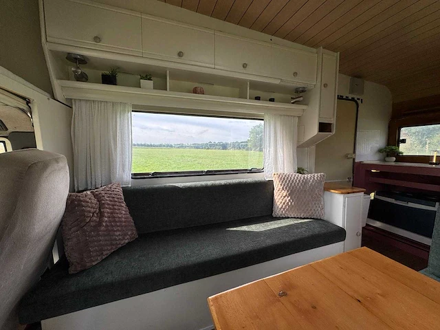 Fiat 280 dethleffs camper 2.8 kampeerwagen vx-bs-62 - afbeelding 11 van  31