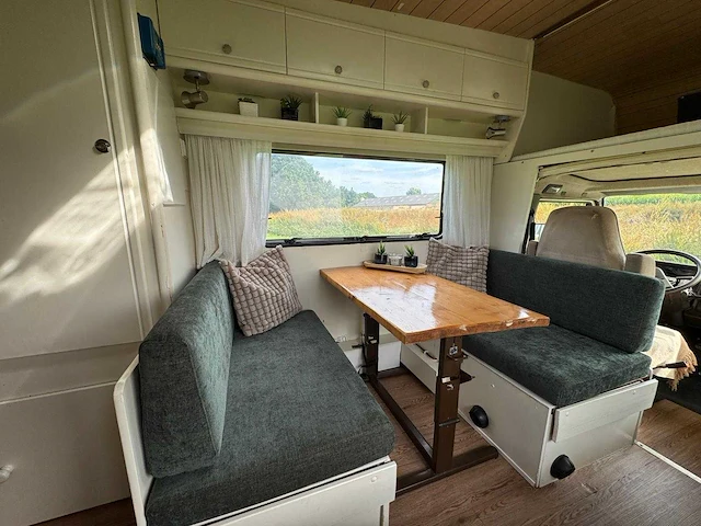 Fiat 280 dethleffs camper 2.8 kampeerwagen vx-bs-62 - afbeelding 13 van  31