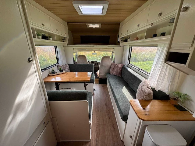 Fiat 280 dethleffs camper 2.8 kampeerwagen vx-bs-62 - afbeelding 16 van  31