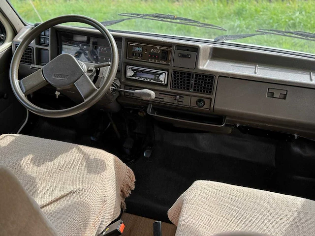 Fiat 280 dethleffs camper 2.8 kampeerwagen vx-bs-62 - afbeelding 30 van  31