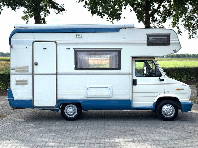 Fiat 280 dethleffs camper 2.8 kampeerwagen vx-bs-62 - afbeelding 5 van  31
