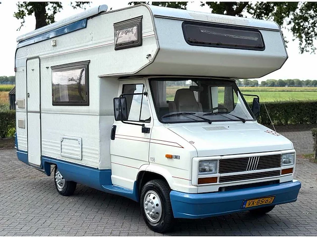 Fiat 280 dethleffs camper 2.8 kampeerwagen vx-bs-62 - afbeelding 6 van  31