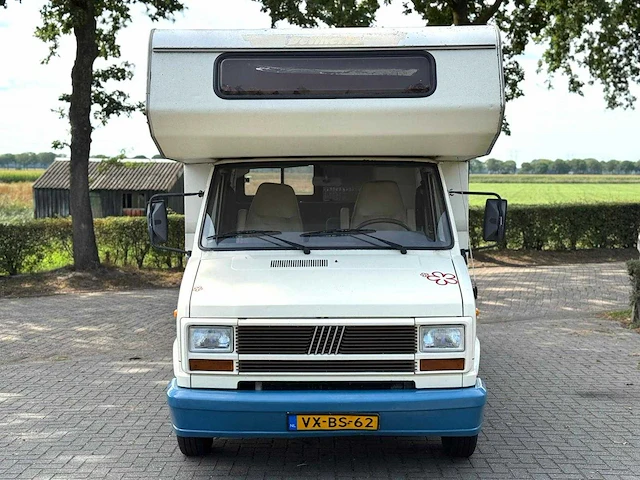 Fiat 280 dethleffs camper 2.8 kampeerwagen vx-bs-62 - afbeelding 7 van  31