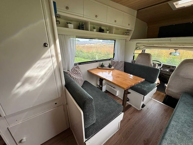Fiat 280 dethleffs camper 2.8 kampeerwagen vx-bs-62 - afbeelding 8 van  31