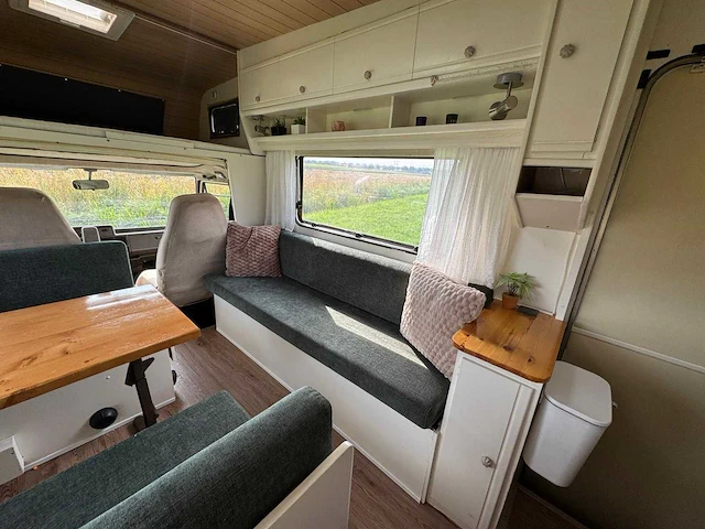Fiat 280 dethleffs camper 2.8 kampeerwagen vx-bs-62 - afbeelding 9 van  31