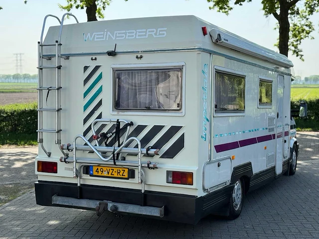 Fiat 290 camper weinsberg kampeerwagen 49-vz-rz - afbeelding 15 van  19