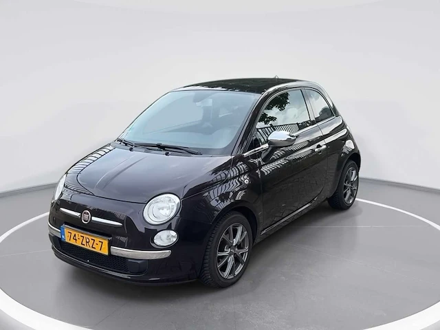 Fiat 500 0.9 twinair lounge | 74-zrz-7 - afbeelding 1 van  12