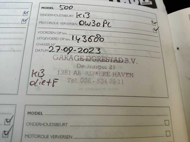 Fiat 500 0.9 twinair t cult , 9-xdl-77 - afbeelding 10 van  20