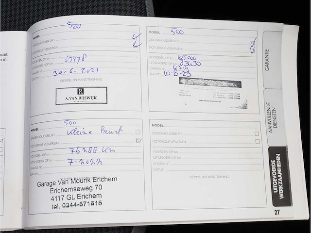 Fiat 500 1.0 twinair pop 2014, 3-xhg-51 - afbeelding 23 van  25