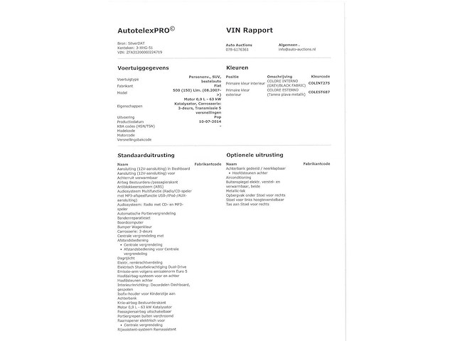 Fiat 500 1.0 twinair pop 2014, 3-xhg-51 - afbeelding 24 van  25