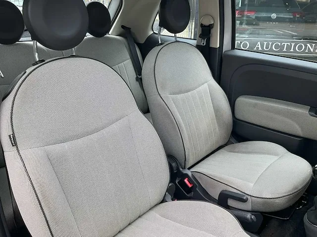 Fiat 500 1.2 2012 panoramadak cruise control bluetooth 15inch , 87-tsx-5 - afbeelding 5 van  25
