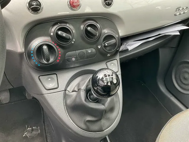 Fiat 500 1.2 2012 panoramadak cruise control bluetooth 15inch , 87-tsx-5 - afbeelding 11 van  25