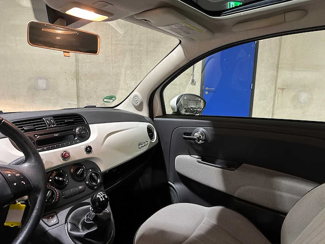 Fiat 500 1.2 bicolore 69pk 2012, zb-079-f - afbeelding 10 van  35