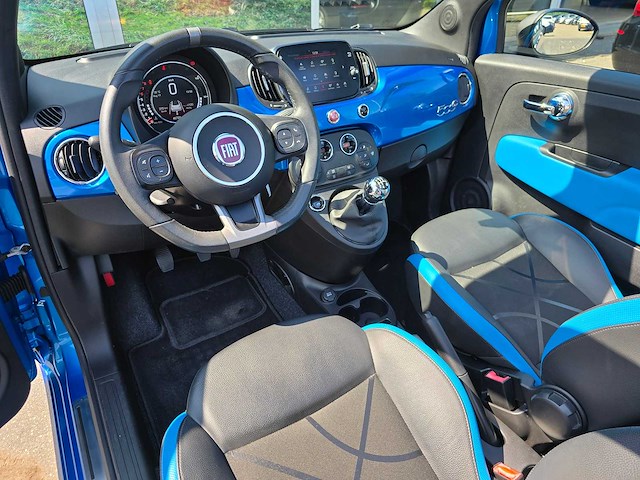 Fiat 500 1.2 lounge 2019 | g-813-st - afbeelding 21 van  25