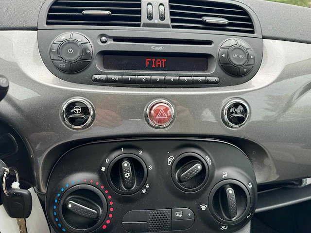 Fiat 500 1.2 lounge airco pano lmv tt-393-r - afbeelding 10 van  31