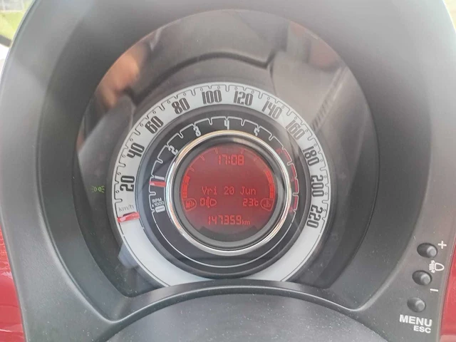 Fiat 500 1.2 lounge, j-360-dv - afbeelding 18 van  25