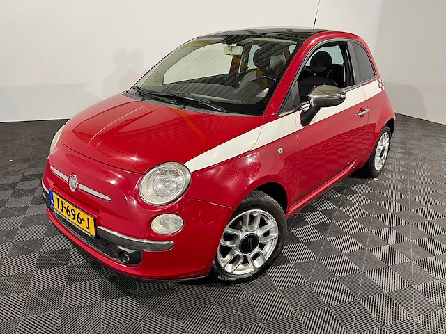 Fiat 500 1.2 rosa, tj-696-j - afbeelding 1 van  15
