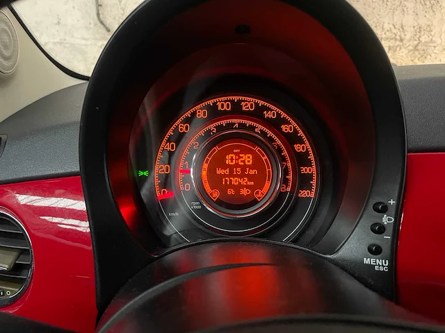 Fiat 500 1.2 sport 69pk 2007 (origineel-nl), 58-zb-zj - afbeelding 27 van  40