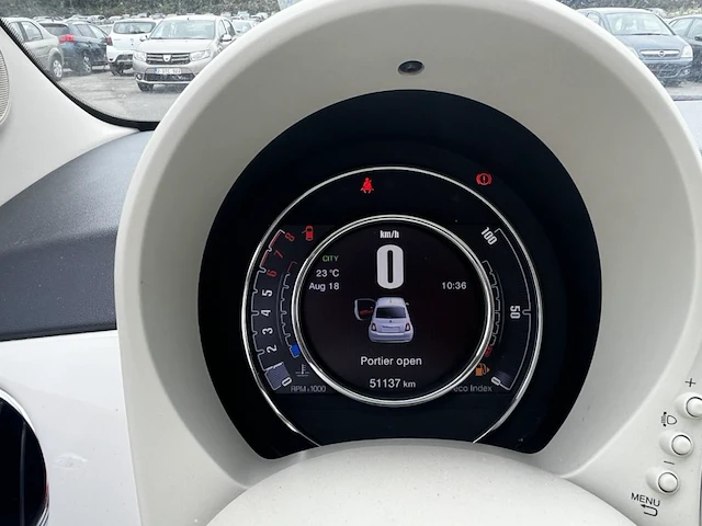 Fiat 500 1.2i lounge 69, 2017 - afbeelding 27 van  28