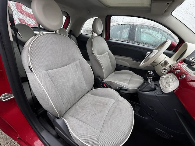 Fiat 500 1.2i lounge stop & start,2011 - afbeelding 10 van  27