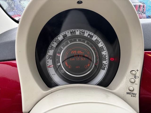 Fiat 500 1.2i lounge stop & start,2011 - afbeelding 26 van  27