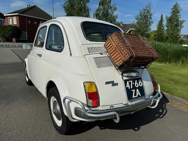 Fiat 500 500r cabriolet org.nl auto 48000km, 47-68-za - afbeelding 23 van  25