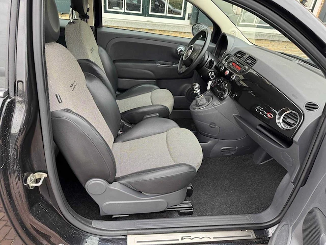 Fiat 500 c 1.2 lounge cabrio airco 44-tkv-4 - afbeelding 7 van  22