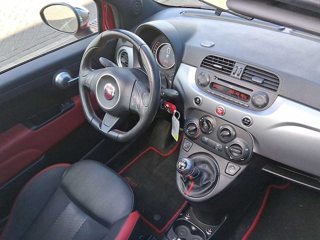 Fiat 500 c 1.2 lounge cabrio car 2015 | np-810-j - afbeelding 2 van  30