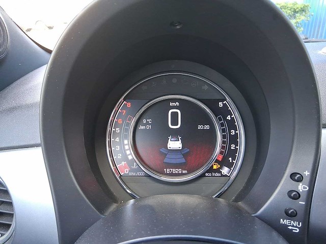 Fiat 500 c 1.2 lounge cabrio car 2015 | np-810-j - afbeelding 13 van  30