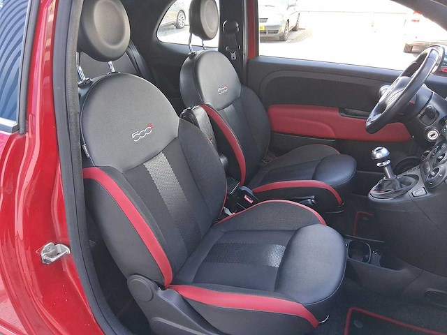 Fiat 500 c 1.2 lounge cabrio car 2015 | np-810-j - afbeelding 21 van  30