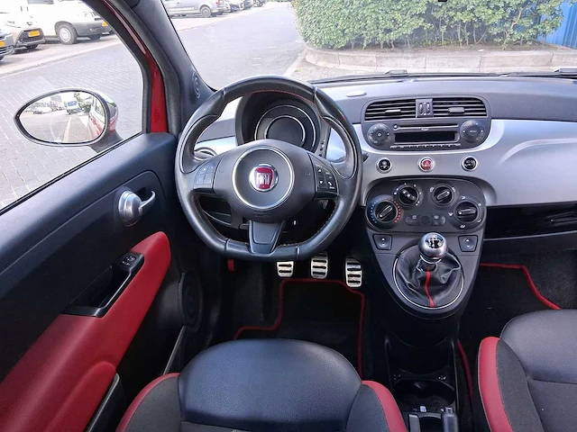 Fiat 500 c 1.2 lounge car 2015 | np-810-j - afbeelding 20 van  30