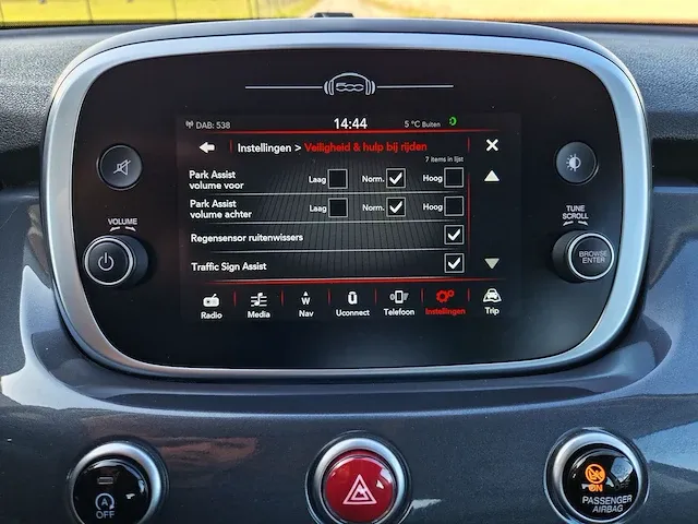 Fiat 500 x 1.0 gse lounge, 120 pk, euro 6, s-723-kt - afbeelding 5 van  46