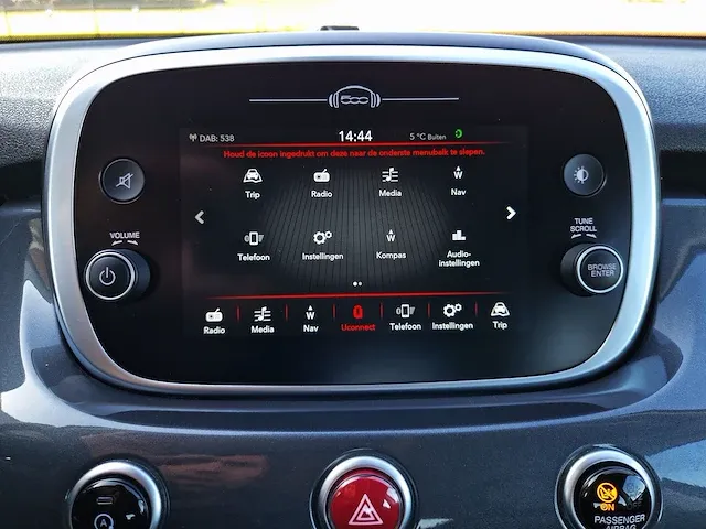 Fiat 500 x 1.0 gse lounge, 120 pk, euro 6, s-723-kt - afbeelding 9 van  46